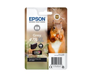 Printertilbehør blekk/toner - Epson 478XL - High Capacity - Grey Ink - Blekkpatron Grey - C13T04F64010