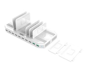 Batteri - Unitek Smart Charging Station - opladningsstander - Y-2190A