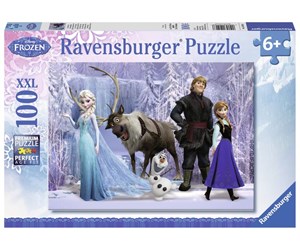 Puslespill - Ravensburger InTheRealmOfTheSnowQueen-100p - 105168