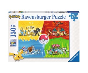 Puslespill - Ravensburger Pokemon Puzzle 150pcs. XXL - 100354