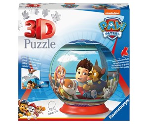 Puslespill - Ravensburger Paw Patrol 72st Puzzelbal 3D Puslespill - 10312186