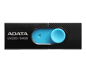 Minnepenn - A-Data ADATA UV220 - 64GB - Minnepenn - AUV220-64G-RBKBL