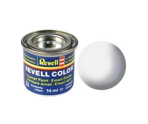 Modellsett - Revell enamel paint # 05-white Mat - 32105