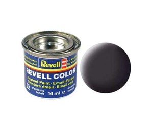 Modellsett - Revell enamel paint # 06-Tar black Mat - 32106