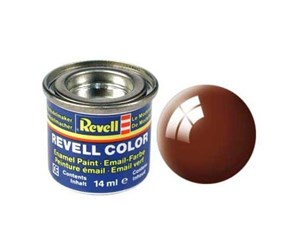 Modellsett - Revell enamel paint # 80-sandy loam Brown Shiny - MR-32180