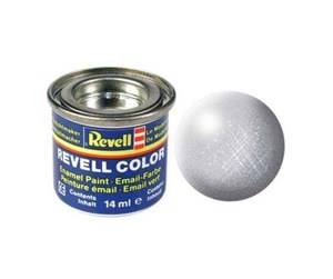 Modellsett - Revell enamel paint # 90-silver Metallic - 32190