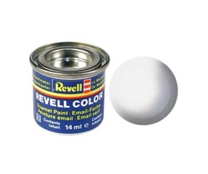 Modellsett - Revell enamel paint # 301-White silk Matt - 32301