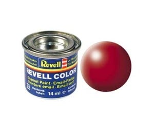 Modellsett - Revell enamel paint # 330-Fire Red silk Matt - 32330