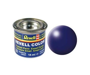 Modellsett - Revell enamel paint # 350-blue silk Matt - 32350