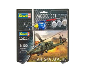 Modellsett - Revell Model Set - AH-64A Apache - 64985