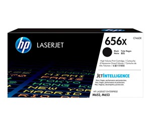 Printertilbehør blekk/toner - HP 656X / CF460X High Yield Black Toner - Laser toner Svart - CF460X