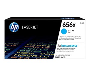 Printertilbehør blekk/toner - HP 656X / CF461X - High Yield Cyan Toner - Laser toner Blå - CF461X