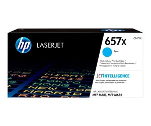 Printertilbehør blekk/toner - HP 657X / CF471X - High Yield - Cyan Toner - Laser toner Blå - CF471X