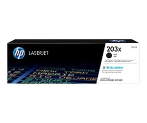 Printertilbehør blekk/toner - HP 203X / CF540X High Capacity Black Toner - Laser toner Svart - CF540X