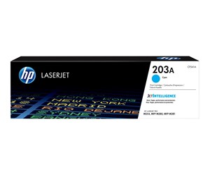 Printertilbehør blekk/toner - HP 203A / CF541A Cyan Toner - Laser toner Blå - CF541A