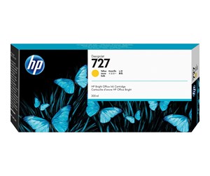 Printertilbehør blekk/toner - HP 727 / F9J78A High Capacity Yellow Ink - Blekkpatron Yellow - F9J78A