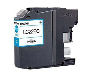 Printertilbehør blekk/toner - Brother LC22EC / LC 22EC High Capacity Cyan Ink - Blekkpatron Blå - LC22EC