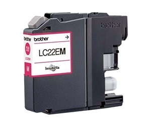 Printertilbehør blekk/toner - Brother LC22EM / LC 22EM High Capacity Magenta Ink - Blekkpatron Rød - LC22EM