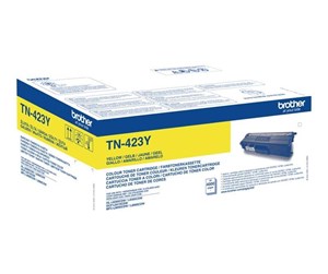 Printertilbehør blekk/toner - Brother TN 423Y / TN423Y High Capacity - Laser toner Yellow - TN423Y