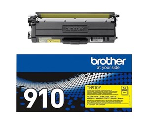 Printertilbehør blekk/toner - Brother TN910Y / TN 910Y High Capacity Yellow Toner - Laser toner Yellow - TN910Y