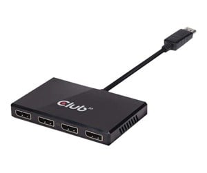 Videosplitter - Club 3D SenseVision Multi Stream Transport (MST) Hub - CSV-6400