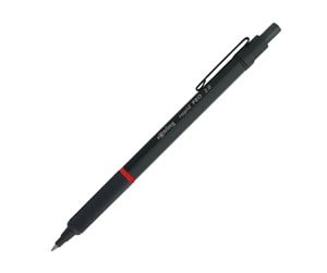 Skrive- & Tegneverktøy - Rotring Rapid Pro Mechanical Pencil | HB 2.0 mm Lead Propelling Pencil | Reduced Lead Breakage | Matte Black Full-Metal Barrel - 1904260