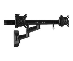 Skjermholder - StarTech.com Wall-Mount Dual Monitor Arm - Articulating - justerbar arm - ARMDUALWALL