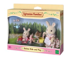 Dukker, Bamser & Utstyr - Sylvanian Families Babies Ride and Play - 5040