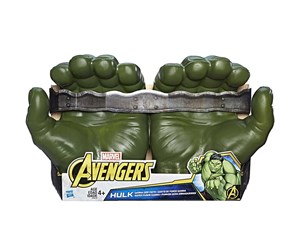 Leketøysvåpen - Hasbro Marvel Avengers Gamma Grip Hulk Fists-leke for rollelek - E0615