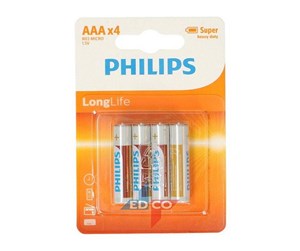 Batteri - Philips LongLife - R03L4B/10