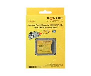 Flashminneadapter - DeLOCK Adapter Delock Compact Flash - SDHC - 4043619626373