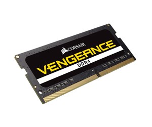 RAM - Corsair Vengeance SODIMM DDR4-2400 - 8GB - CL16 - Single Channel (1 pcs) - Svart - CMSX8GX4M1A2400C16