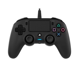 Spill - Tilbehør - NACON Compact Controller - Black - Controller - Sony PlayStation 4 - 3499550360653