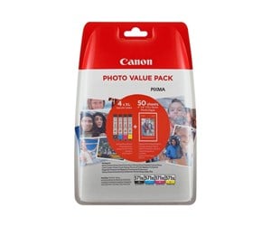 Papir, Fotopapir & Etiketter - Canon CLI-571XL / 0332C005 High Multi Pack - 0332C005