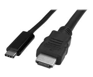 Skjermkabel - StarTech.com USB-C to HDMI Adapter Cable 1M - CDP2HDMM1MB