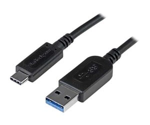 USB - StarTech.com 1m 3ft USB C to A Cable M/M / USB 3.1 10Gbps / USB Type C to A - USB Type-C kabel - 1 m - USB31AC1M