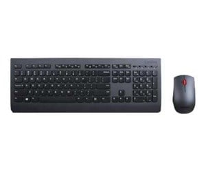 Tastatur - Lenovo Professional - Tastatur & Mussett - Svart - 4X30H56829