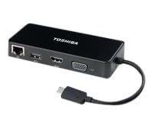 Dokkingstasjon - Toshiba USB-C to HDMI/VGA Travel Adapter - dockingstation - PA5272U-2PRP