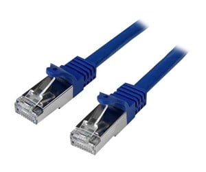 Nettverkskabel - 2m Blue Cat6 / Cat 6 Shielded (SFTP) Patch Cable 2 m - patchkabel - 2 m - blå - N6SPAT2MBL