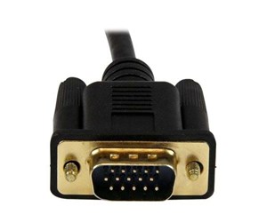 Skjermkabel - StarTech.com 6ft HDMI to VGA active converter cable HDMI to VGA adapter - video transformer - sort - HD2VGAMM6