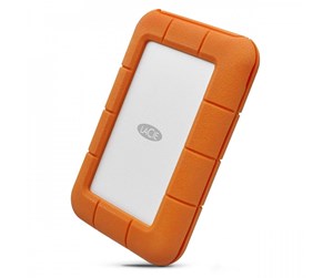 Hard drive - External - LaCie Rugged Secure - Ekstern Harddisk - 2TB - Oransje - STFR2000403