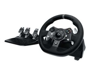 Spill - Tilbehør - Logitech G920 Driving Force - rat og pedalsæt - kabling - Steering wheel & Pedal set - Microsoft Xbox One - 941-000124