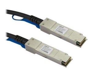 Nettverkskabel - 10m 33 ft Cisco QSFP-H40G-ACU10M Compatible - QSFP+ DAC Cable - 40GBase-kabel til direkte påsætning - 10 m - sort - QSFPH40GAC10