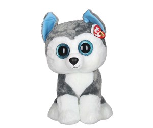 Dukker, Bamser & Utstyr - Ty Beanie Boo XL Husky - Slush - 0584713