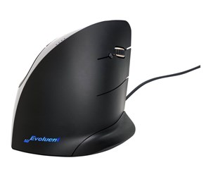 Mus - Evoluent Vertical Mouse C - Ergonomisk mus - 5 - Grå - VMCR