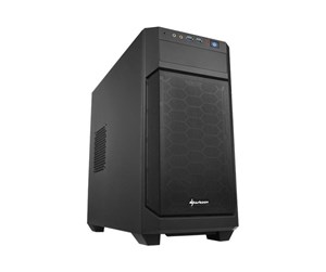 Kabinett - Sharkoon V1000 - miditower - micro-ATX - Kabinett - Miditower - Svart - 4044951013951