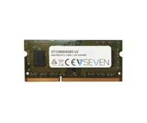 RAM - V7 - DDR3 - 4 GB - SO DIMM 204-PIN - V7128004GBS-DR-LV