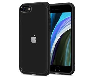 Mobil - Deksel og etui - Spigen Ultra Hybrid 2 - black - iPhone SE (2022/2020)/8/7 - 042CS20926