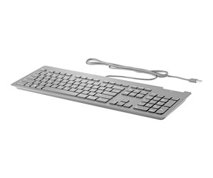 Tastatur - HP Business Slim - Tastatur - Svart - Z9H48AA