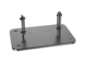 Veggmontering, AV-braketter & AV-møbler - Multibrackets M Public Display Floormount Fixed Base Silver - 7350073733002